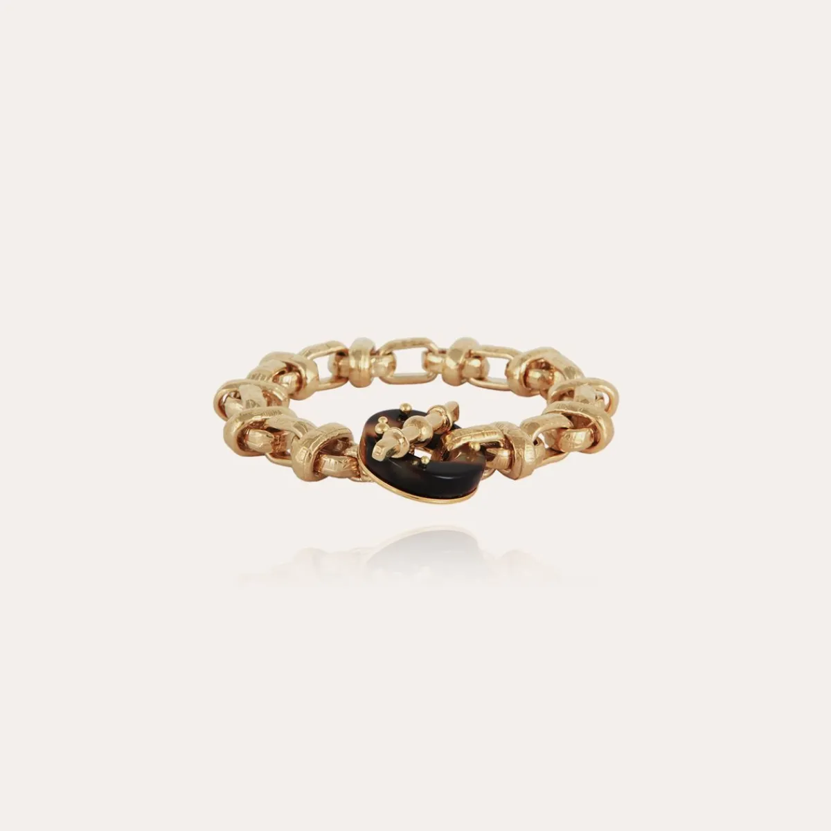 Online Gas Bijoux Adrian bracelet acetate gold - Tortoise Brown