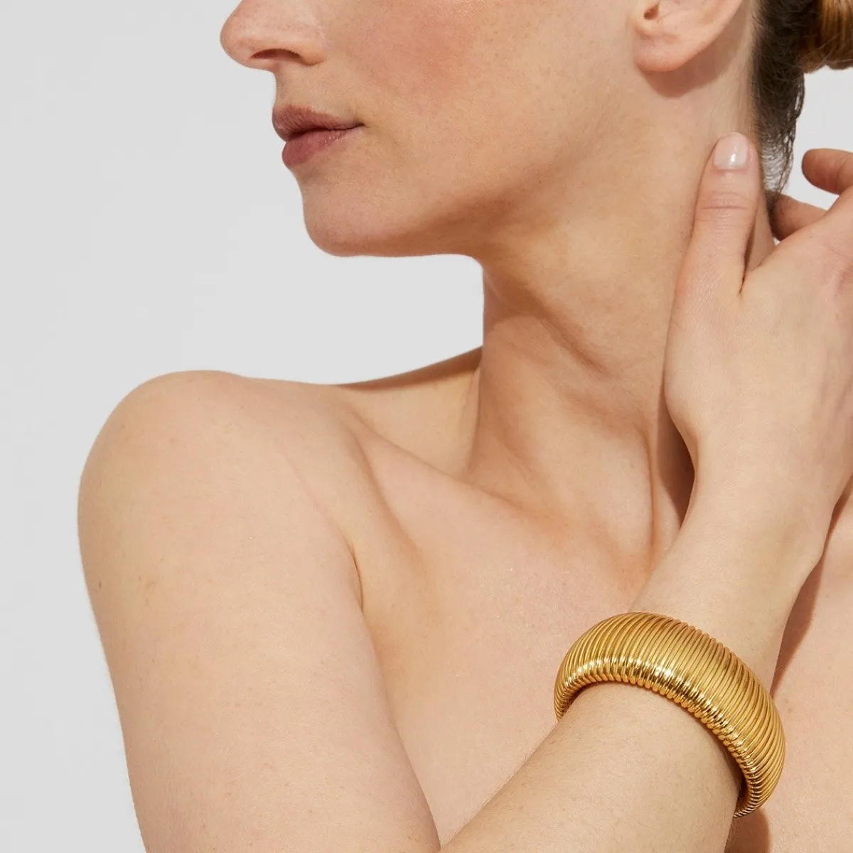 Shop Gas Bijoux Aida bracelet gold NOCOLOR