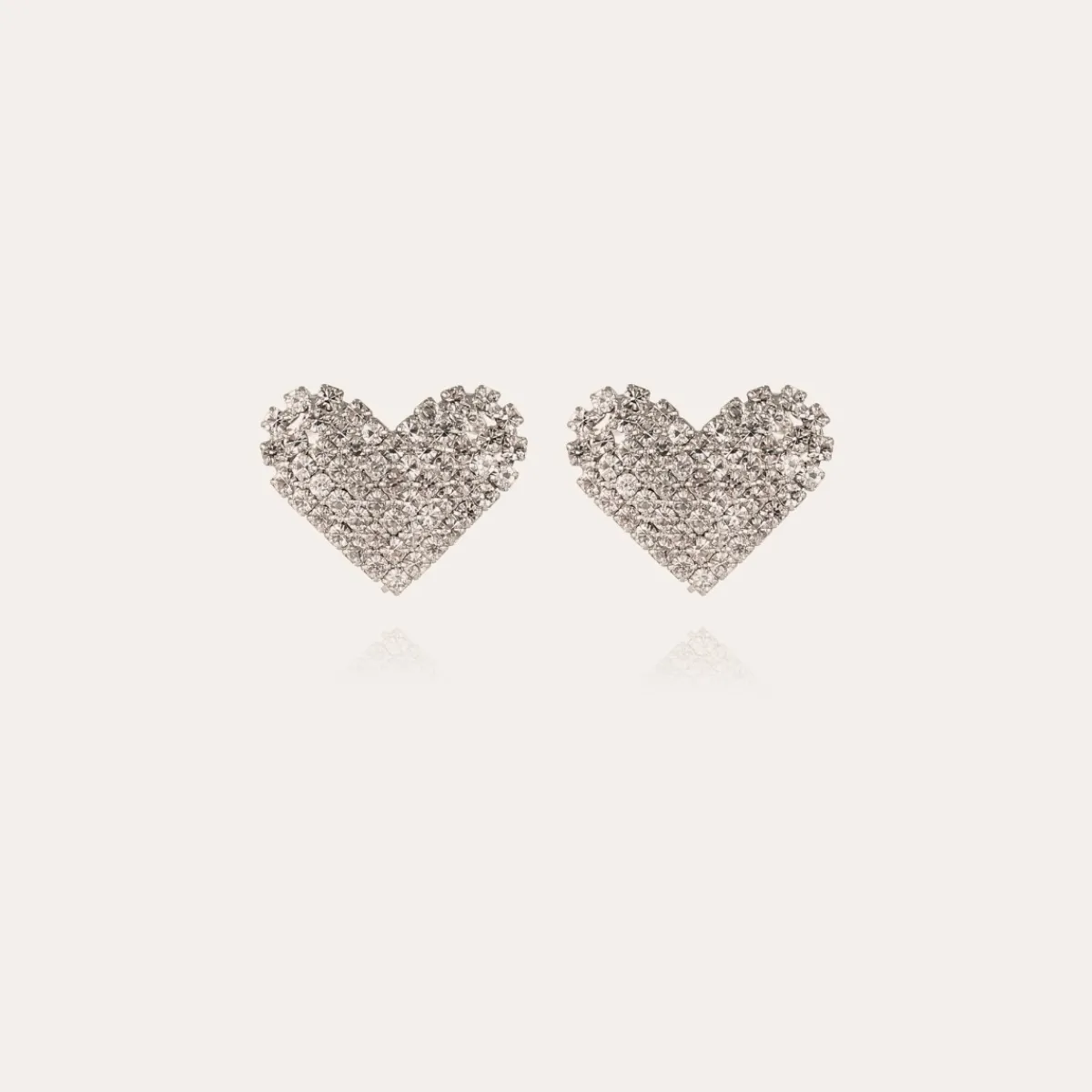 Flash Sale Gas Bijoux Ava earrings silver Crystal