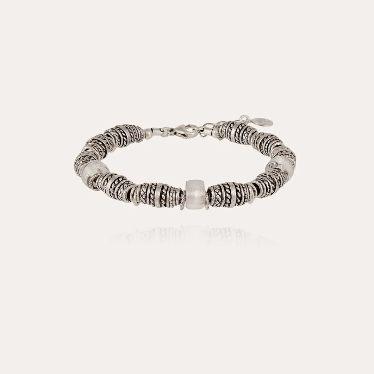 Fashion Gas Bijoux Bob bracelet Silver