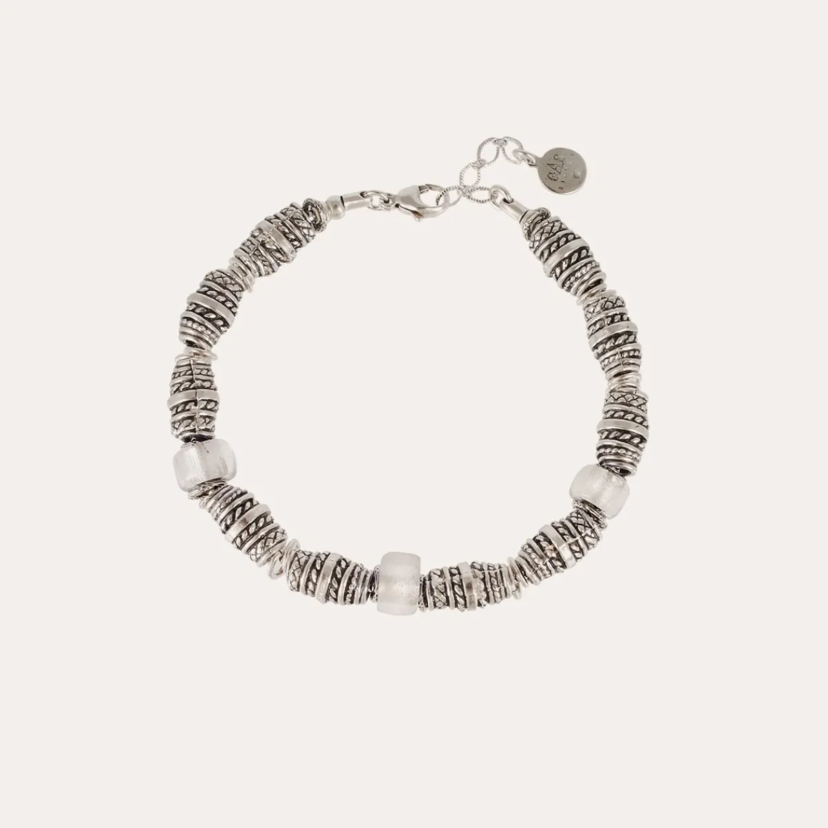 Fashion Gas Bijoux Bob bracelet Silver