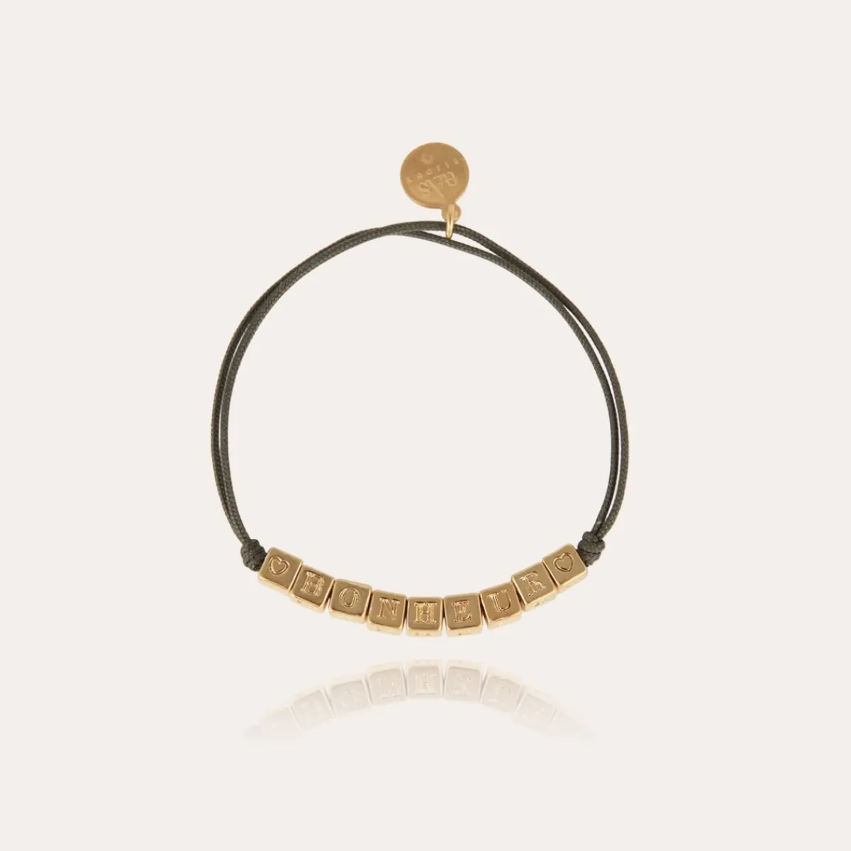 Flash Sale Gas Bijoux Bonheur bracelet gold Khaki