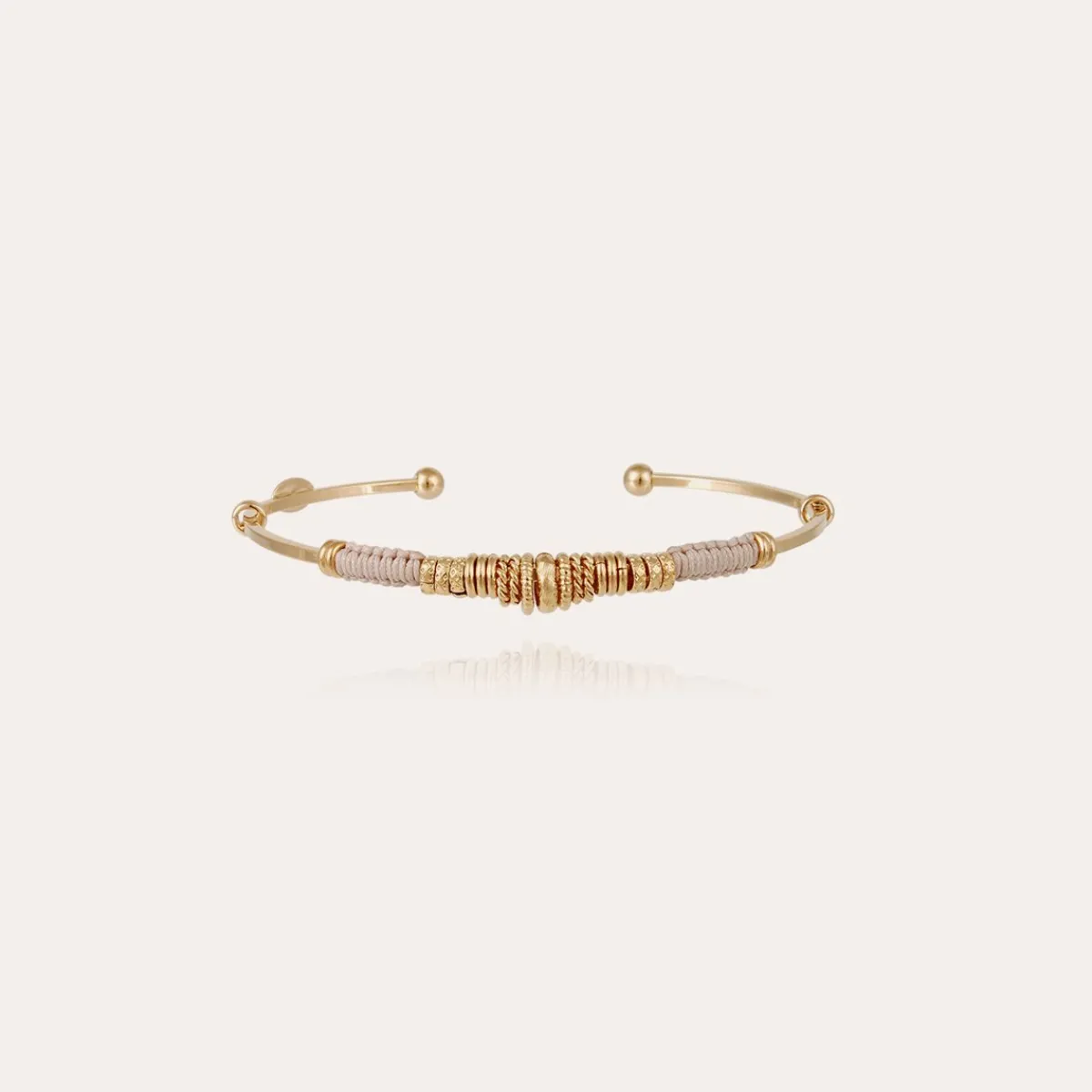 Cheap Gas Bijoux Bracelet Zizanie doré Nude