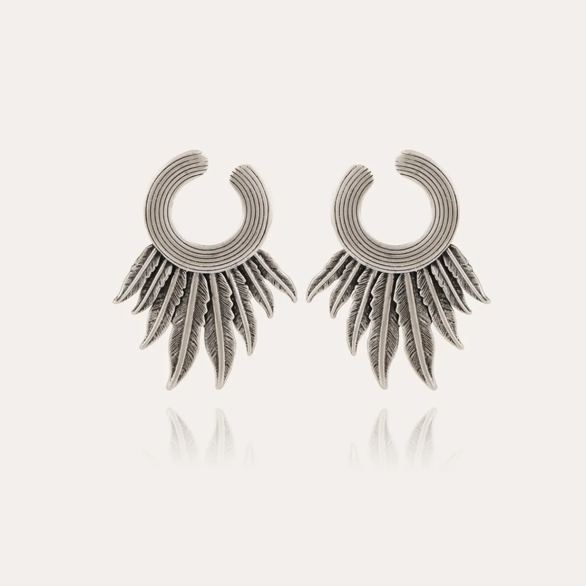 Best Sale Gas Bijoux Caracara earrings silver NOCOLOR