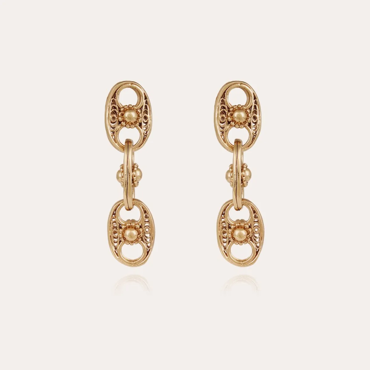 Cheap Gas Bijoux Carthage earrings gold NOCOLOR