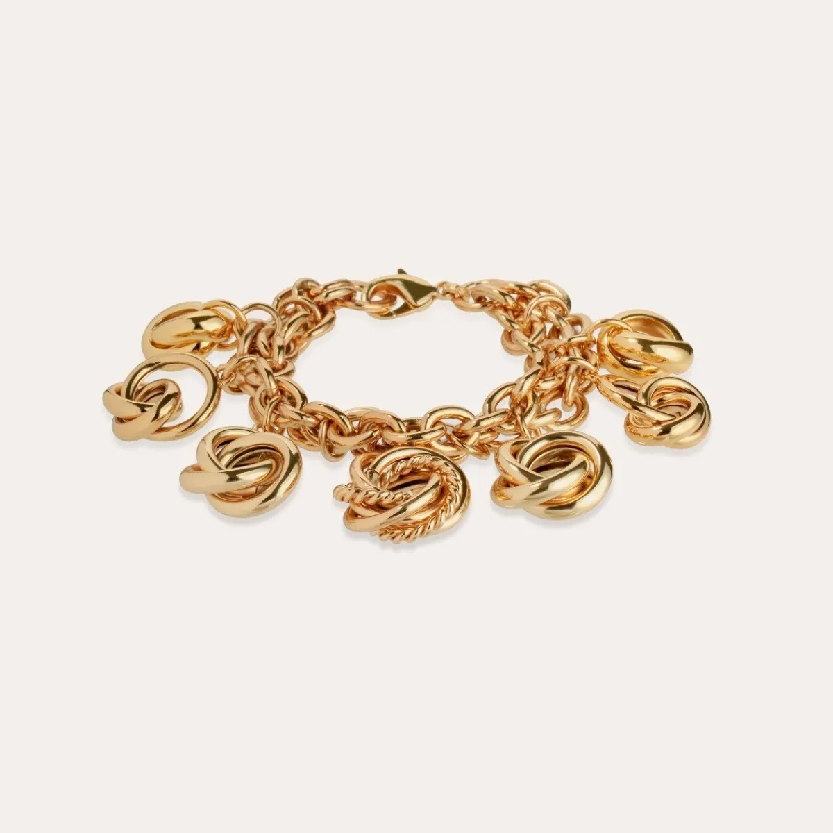 Fashion Gas Bijoux Charming Atika bracelet gold Golden