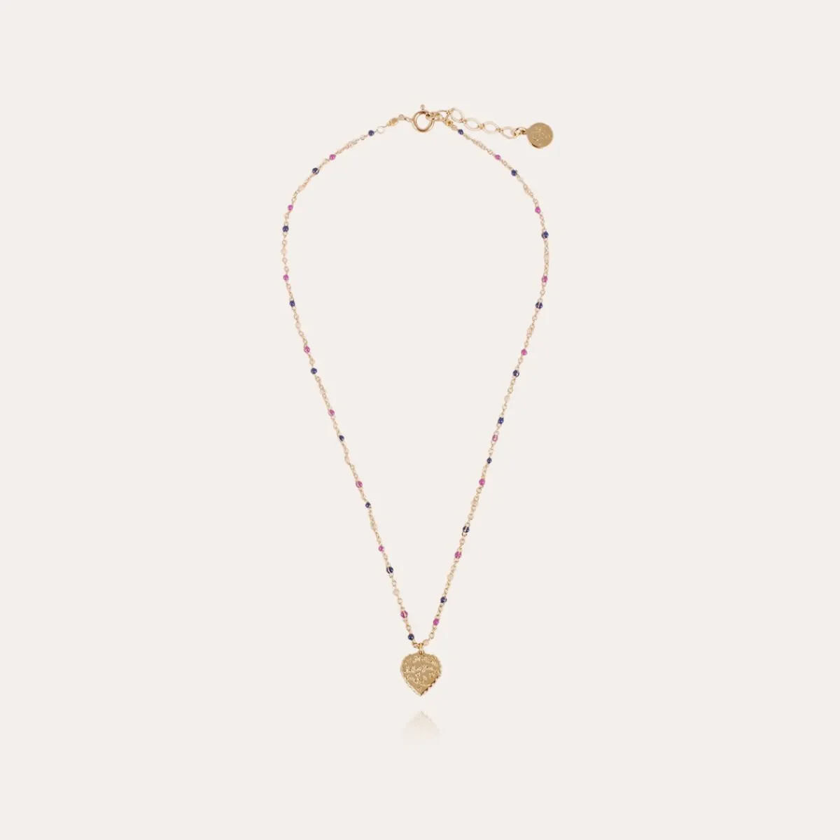 Sale Gas Bijoux Coeur kids necklace gold Multicolor