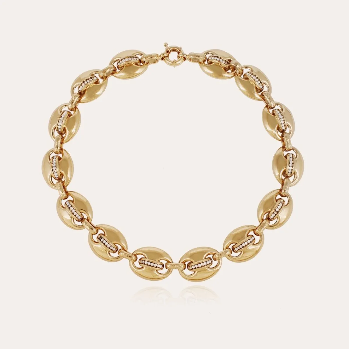 Sale Gas Bijoux Cophea strass necklace mini gold Crystal