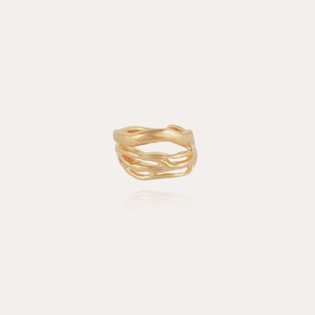 Store Gas Bijoux Corail ring gold NOCOLOR