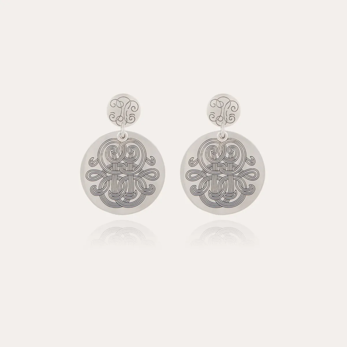 Outlet Gas Bijoux Diva earrings small size silver NOCOLOR