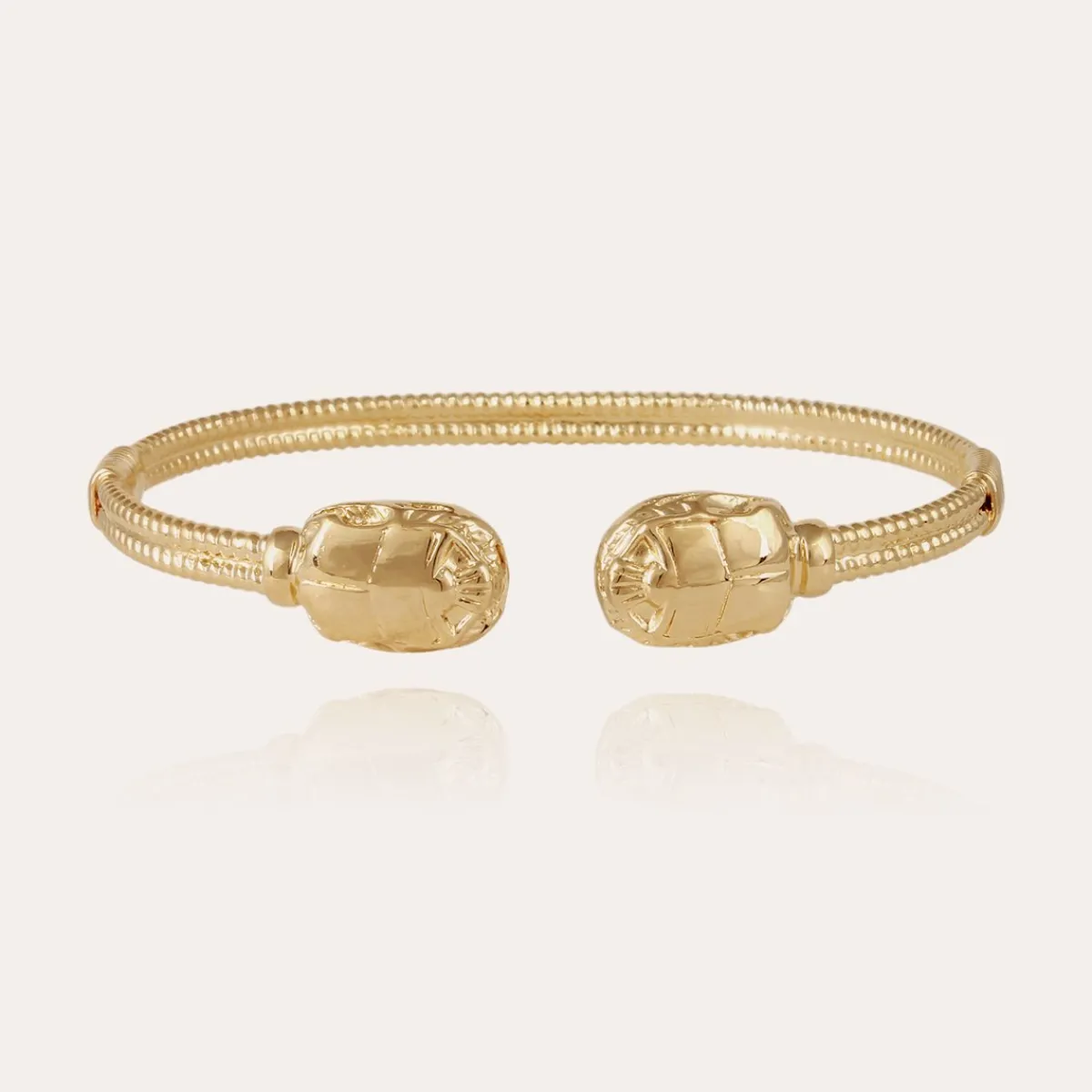 Cheap Gas Bijoux Duality large Scaramouche twist bracelet gold Goldbis