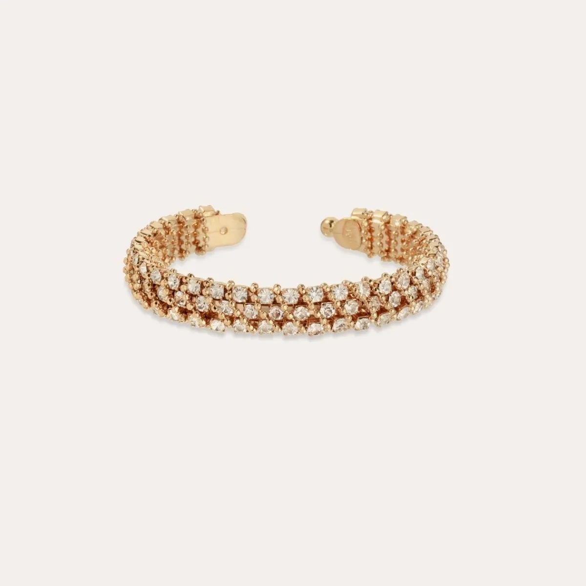 Shop Gas Bijoux Izilda bracelet gold Crystal