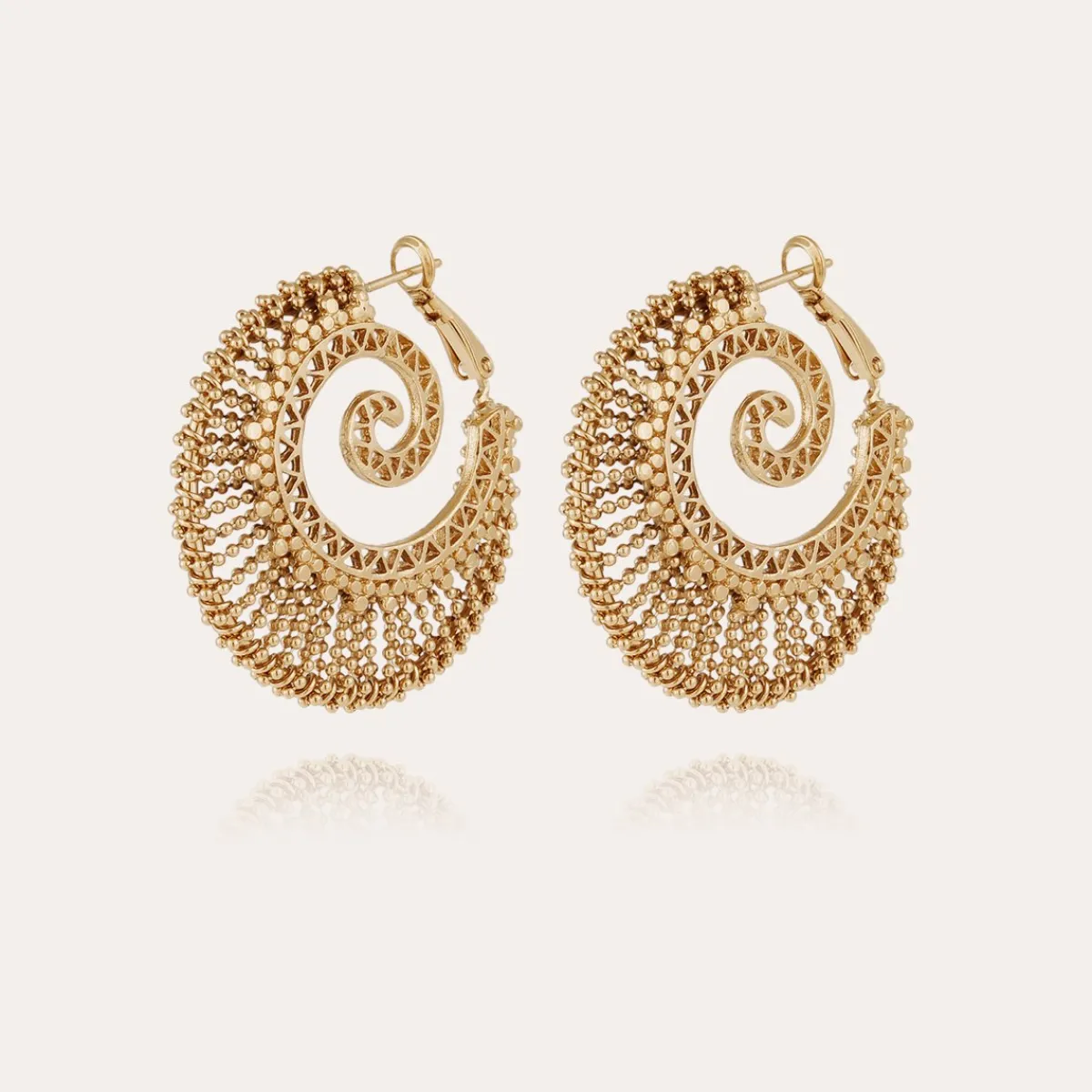 Cheap Gas Bijoux Izzia earrings large size gold NOCOLOR