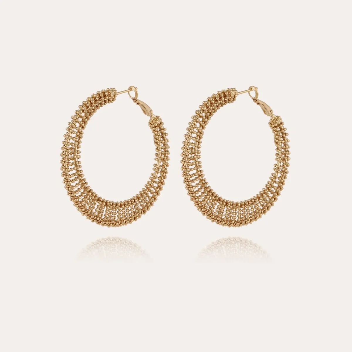 Outlet Gas Bijoux Izzia very large size earrings gold NOCOLOR