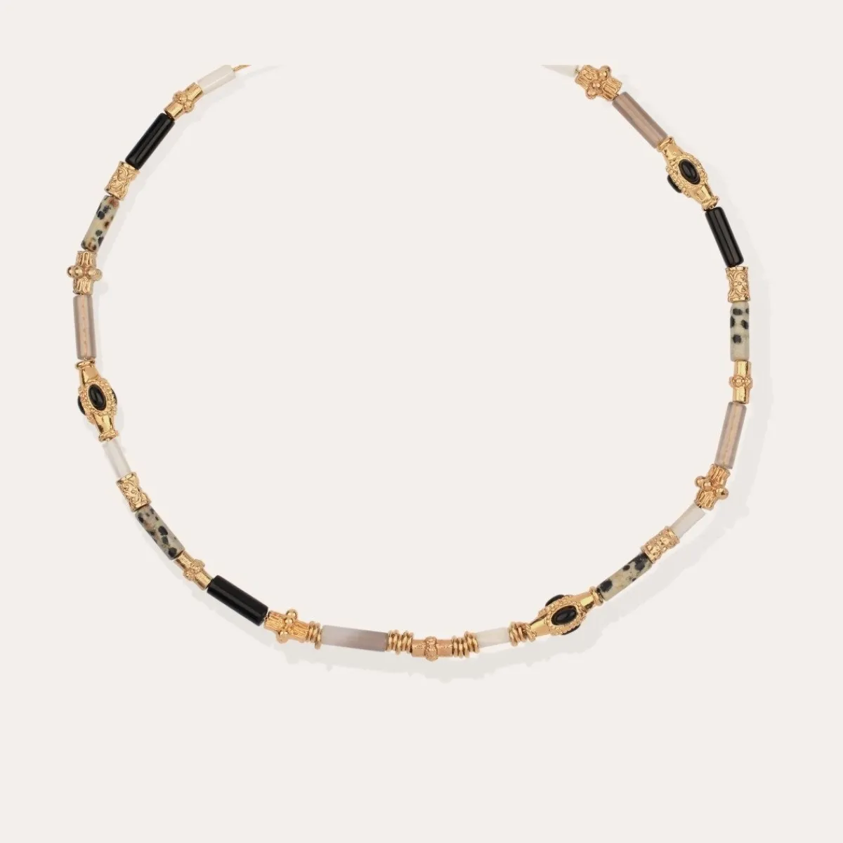 Best Sale Gas Bijoux Kali Bis necklace gold Black