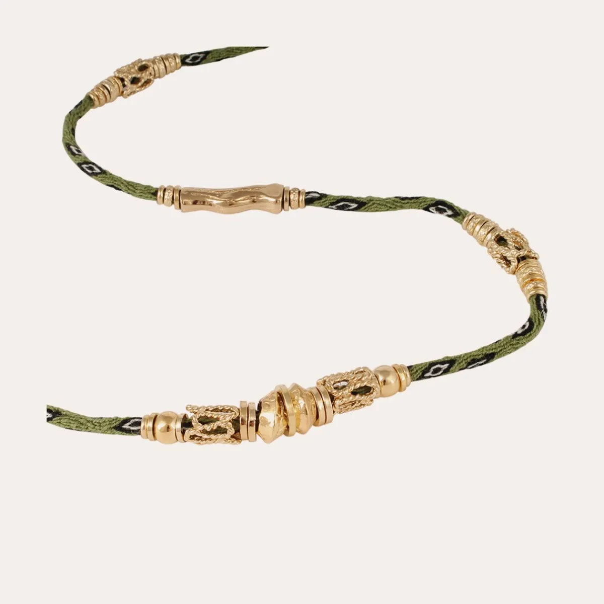 Outlet Gas Bijoux Lima long necklace gold Green