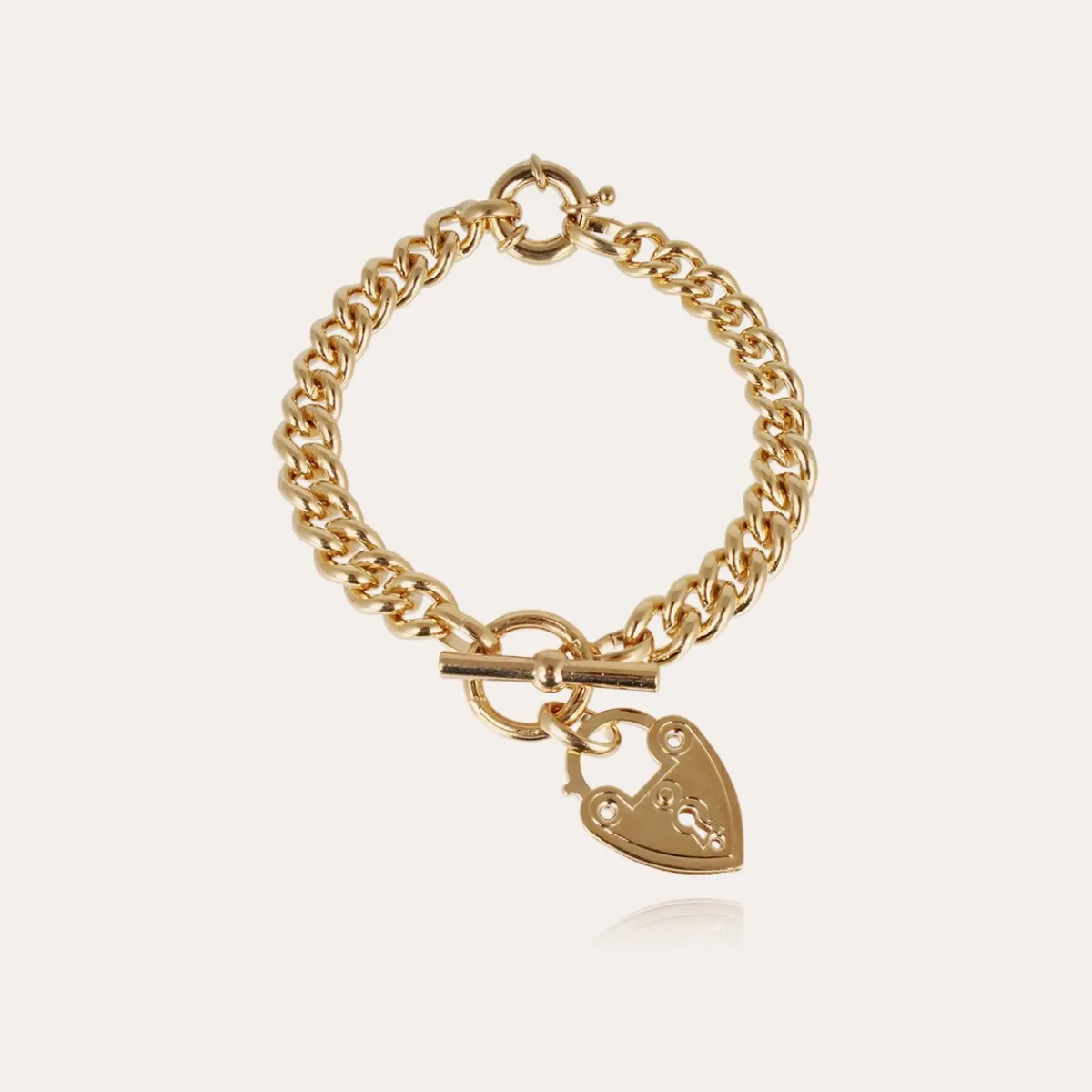 Sale Gas Bijoux Locked bracelet gold NOCOLOR