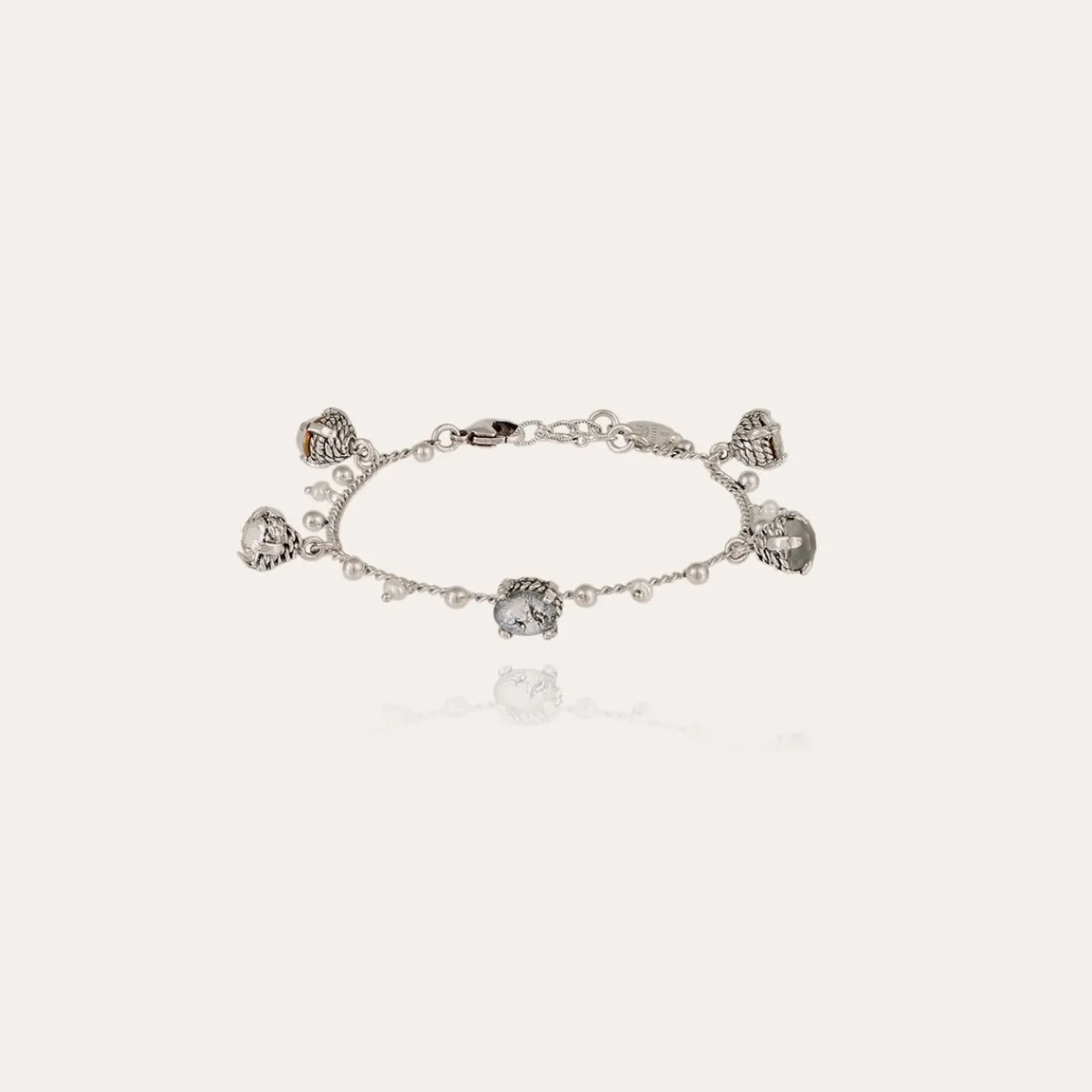 Clearance Gas Bijoux Lucce Serti bracelet silver Crystal