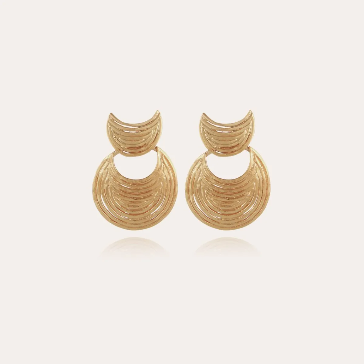 Cheap Gas Bijoux Luna Wave earrings mini gold NOCOLOR