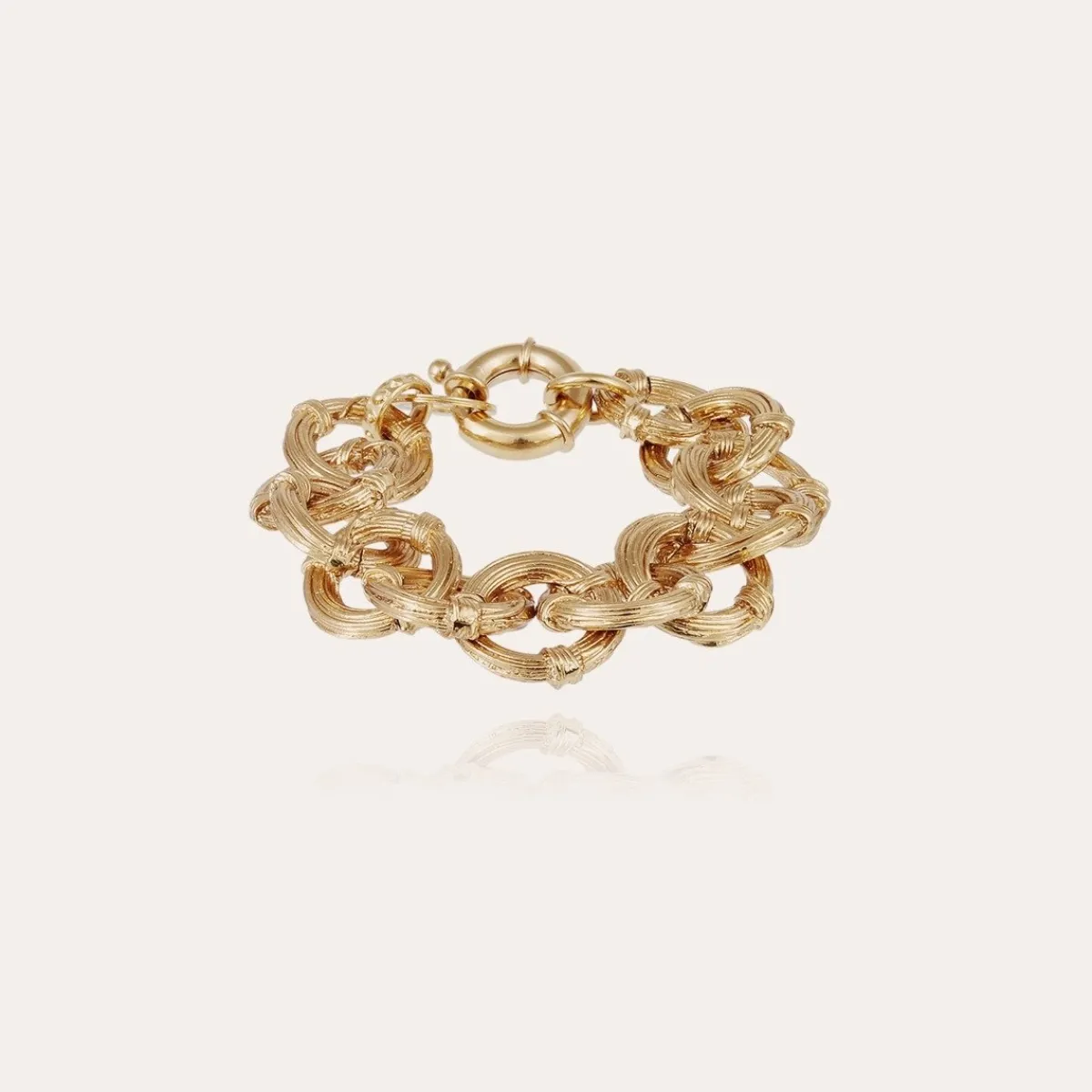 Online Gas Bijoux Maille Ariane bracelet gold NOCOLOR