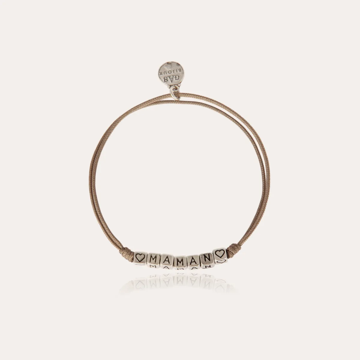 Online Gas Bijoux Maman bracelet silver Taupe