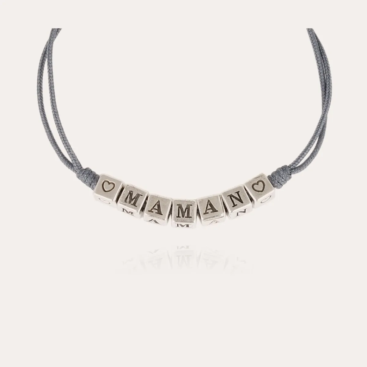 Best Gas Bijoux Maman bracelet silver Grey