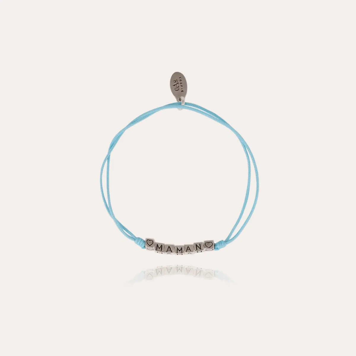 Discount Gas Bijoux Maman kids bracelet silver Blue