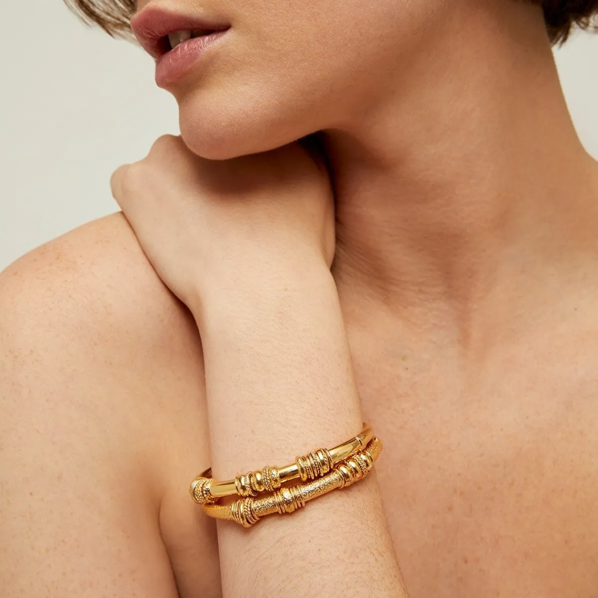 New Gas Bijoux Maranzana bracelet gold Golden