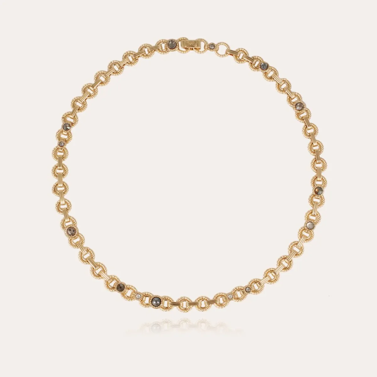 Online Gas Bijoux Mistral necklace gold Grey