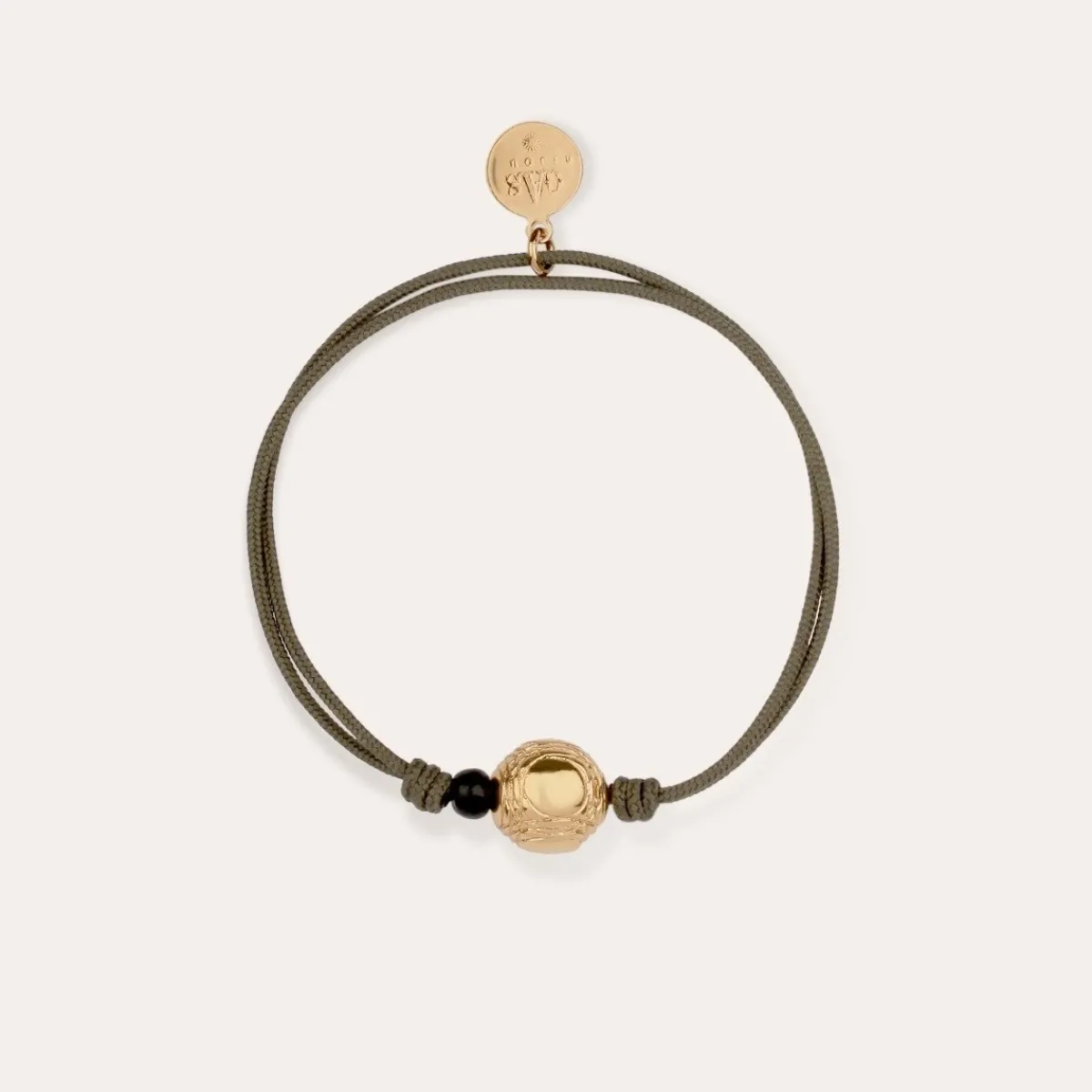 Hot Gas Bijoux Petanque bracelet gold Khaki