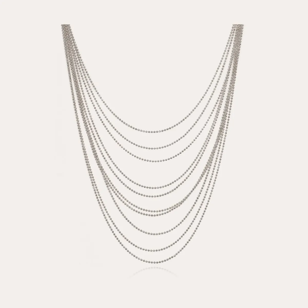 Best Gas Bijoux Romeo necklace silver NOCOLOR