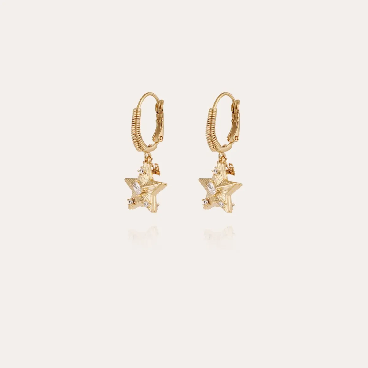 Store Gas Bijoux Tao Stella earrings gold Crystal