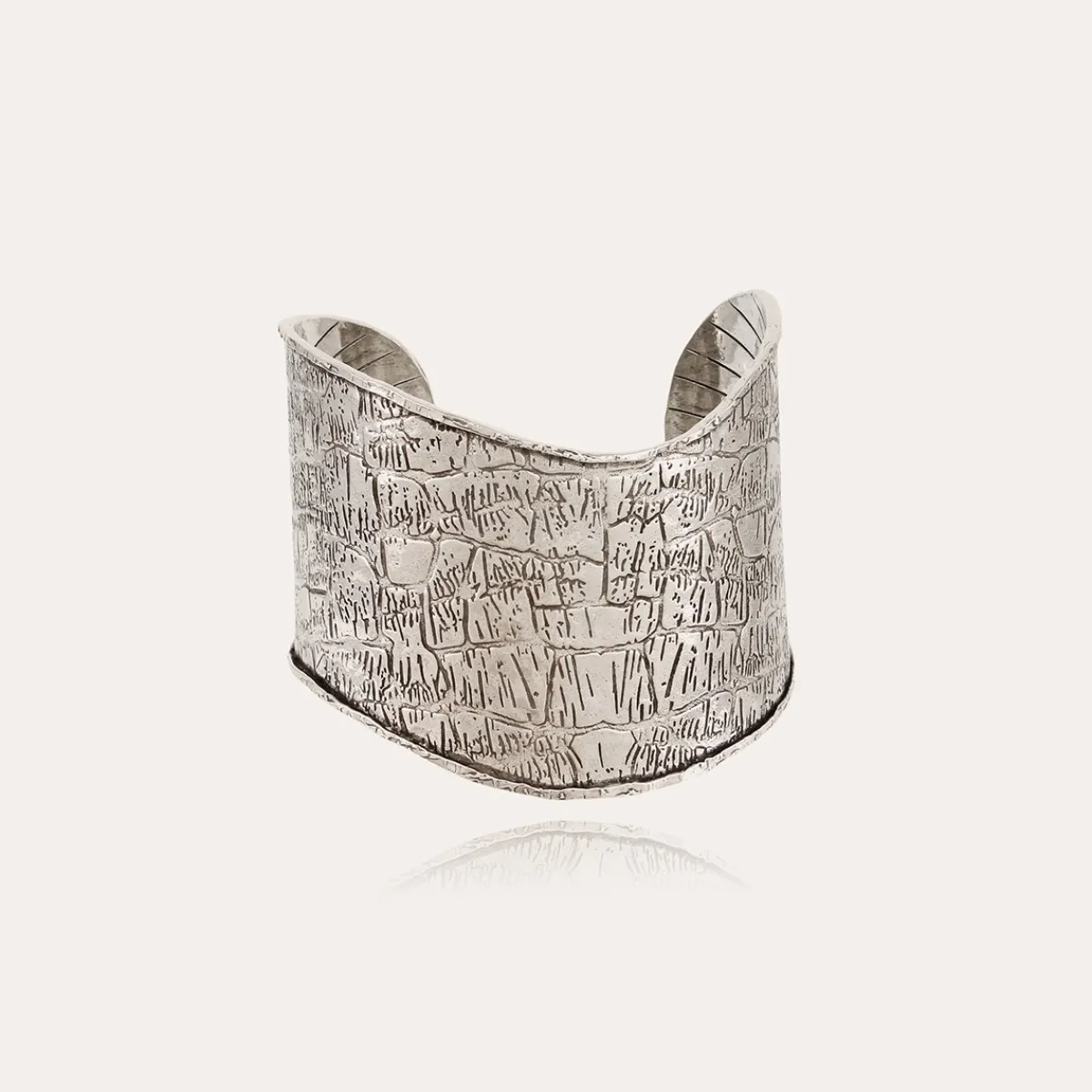 Sale Gas Bijoux Wild cuff bracelet silver NOCOLOR