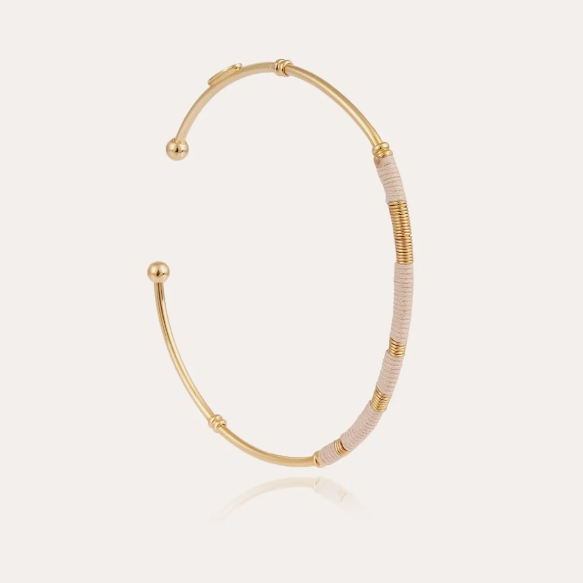 Clearance Gas Bijoux Zanzibar bracelet gold Nude