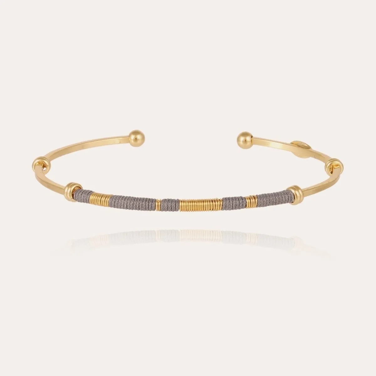 Online Gas Bijoux Zanzibar bracelet gold Grey