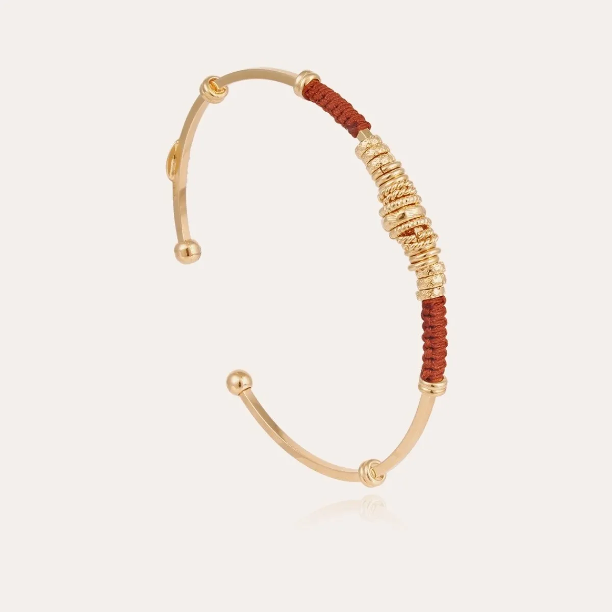 Online Gas Bijoux Zizanie bracelet gold Burgundy